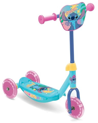 Paw Patrol Skye Stitch Spiderman 3-Rad Kinderroller, Unisex Scooter für Jungen und Mädchen ab 3 Jahre, max. 20 KG 3-Wheel Roller