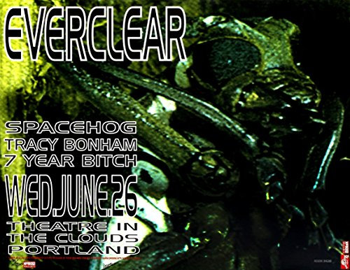 Frank Kozik Everclear Live at Theatre In The Clouds Posterdruck