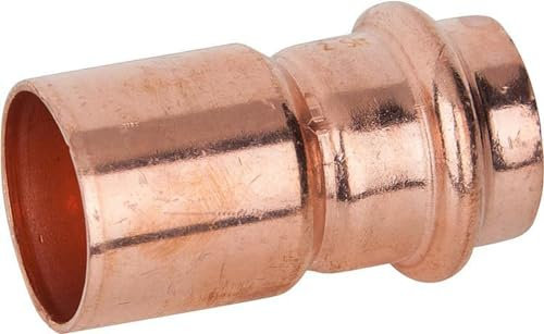 Viega ProfiPress Reduzierstück, Pressanschluss 28mm x 15mm Einsteckende, Type 2415.1