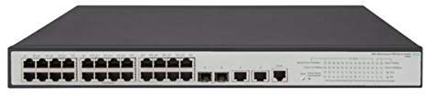 Hewlett Packard Enterprise OfficeConnect 1950 24G 2SFP+ 2XGT PoE+ Gestito L3 Gigabit Ethernet (10/100/1000) Connessione Ethernet, supporto alimentazione tramite porta (PoE) 1U Grigio