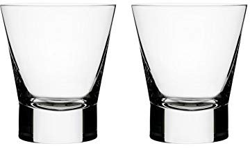 Iittala Aarne 12-Ounce Double Old Fashioned Glass, Set of Two by Iittala