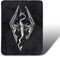 Unbekannt Skyrim Dragon Emblem Lightweight Fleece Throw Blanket | 45 x 60 Inches