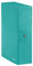 LEITZ Wow Cartella Progetti in Cartoncino Plastificato, Blu (Acquamarina), Dorso 10 cm