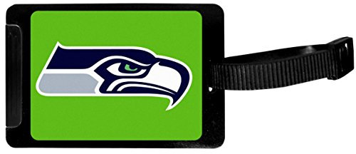 Siskiyou Sports Unisex NFL Seattle Seahawks Gepäckanhänger, Schwarz, 8,3 cm