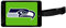 Siskiyou Sports Unisex NFL Seattle Seahawks Gepäckanhänger, Schwarz, 8,3 cm