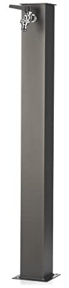 Fontana da Giardino con Rubinetto Belfer 42Q Grigio Antracite