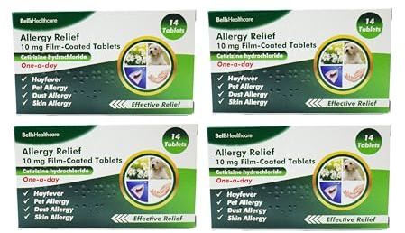 Bell's Allergy Relief Tablets 14pk X (4)