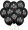 Set 10 Luftballons Piraten Ballons Made in EU Ballons Pirat Deko Kindergeburtstag Piraten Party Geburtstag Junge Schatzsuche Ballon Piraten