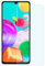 OcioDual Displayschutz für Samsung Galaxy A41 Schutzfolie Echtglas Schutzglas 9H 2.5D Premium Glas Glass Anti Shock Kratzer
