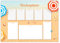 DIN A3 Schreibtischunterlage „Beach aus Papier von edelkern® | Ideal als Notizblock, Organizer, Wochenplaner & Tagesplaner | Perfekt für Deine tägliche To Do Liste