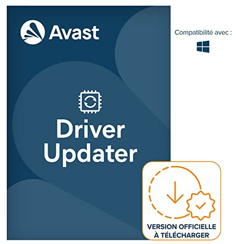 Avast Driver Updater 2025 | 1 appareil | 1 An | Code d'activation envoi par email