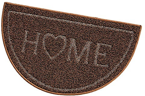 Zerbino Ingresso Porta Interno Esterno Antiscivolo Tappeto Assorbente MOD.Stone SEMILUNA 45X75 (C)