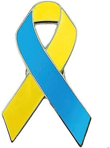 Ukraine Flagge Brosche Ukraine Ribbon Pin Ukrainische Flagge Friedensknot Brosche Patriotisches Abzeichen Für Das Bewusstsein Der Ukraine