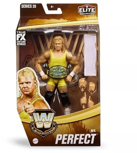 WWE Elite Collection Mr Perfect Wrestling Actionfigur Legends Mattel Serie 20