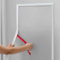 Hungbak Panel de moldura para riel de silla, para decoración del hogar y protección de paredes (blanco pintable, 3 m x 2,7 cm)