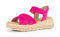 Gabor Sandales à plateforme pour femme, sandales pour femme, largeur supplémentaire légère (G), Rose 21, 39 EU, 42.873