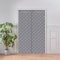sourcing map Magnetic Thermal Insulated Door Curtain, Fits 43 x 75 Door Durable Oxford Weatherproof Door Blanket to Keep Warm in Winter and Cool in Summer, Gray