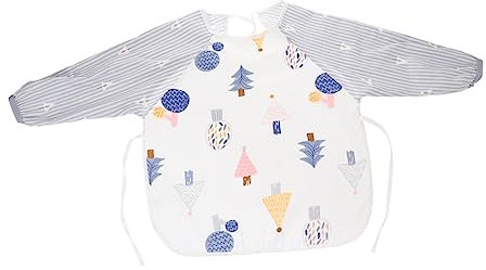 Abaodam 1Stk Babykittel Kochschürzen für Kinder Schürzen für den Gastronomiebereich Langärmliger Kittel für Kleinkinder Kinderschürze Karikatur Lätzchen Arbeitskleidung Junge TPU