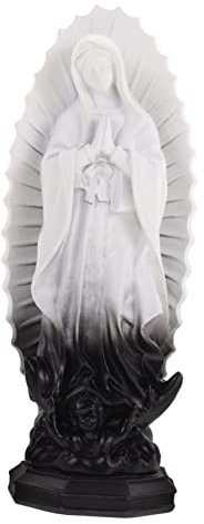 Alipis Miniatur Jungfrau Maria Statue Aus Resin Religiöse Figur Für Zuhause Dekorative Skulptur Für Büros Und Kirchen Christliche Deko Und Ornament