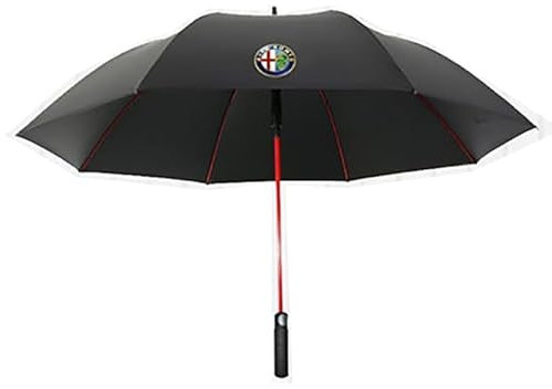 BAUFAS Im Auto montierter Regenschirm, geeignet für Alfa Romeo Giulia Quadrifoglio 2017-2023 2024-Wasserdichtigkeit, schnelles Trocknen und Windbeständigkeit