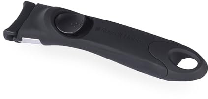 Russell Hobbs Smart Clip Pan Handle – Detachable Handle for Smart Clip Frying Pans, Saucepans & Sets, Stay Cool, Soft Touch, Holds up to 10kg, Space Saving Design for Stackable Cookware, RH03280EU7
