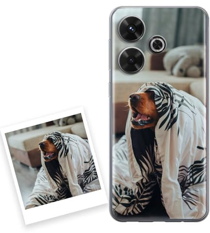 P Pevita Funda Compatible para Redmi 13 4G Personalizada con Foto o Imagen | Funda Personalizable para Redmi 13 4G