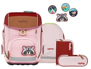 ergobag cubo Set ergonomischer Schulranzen Klassisch 5-teilig 1. Klasse Grundschule