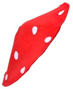 Lilinzhi Pilzhut Lustige Kopfbedeckung Spaß Halloween Kostüm Zubehör Party Foto Requisiten Cosplay Maskerade Kostüm, mehrfarbig, S