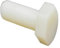 Boulons à tête hexagonale 5/10 pièces M6 M8 M10 Longueur 8-80 mm Nylon blanc Plastique isolé Vis à tête hexagonale extérieure externe Boulon à tête hexagonale (Couleur : 8 mm, Taille : 10 pièces M6)(3