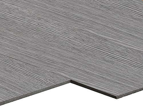 NAIZY PVC Bodenbelag 2.5m² Vinylboden Selbstklebend 18 Stück Klick Bodenfliesen, Wasserfest Laminatboden für Wohnzimmer Küche Badezimmer, Typ W02
