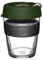 KeepCup Brew, Reusable Coffee Cup - Tempered Glass and Splashproof Sipper Lid, Medium 12oz/340ml - Pine