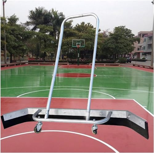 BCJMKDX rasqueta de Agua de Aluminio. Limpiador de Goma EVA for canchas de Tenis, con Tiras reemplazables.
