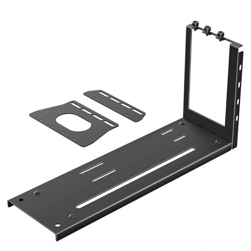 Zktfyshk PCIe3.0 GPU Vertical Stand 3 Slot Metal Bracket Prevents Card Droop Better Cooling Professional GPU Mount