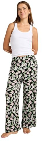 Roxy Midnight Avenue Crepe - Hose - Frauen - M - Schwarz.