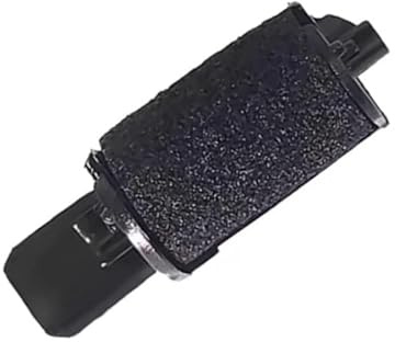 2 Stück schwarzes IR-40 Farbroller-kompatibles Druckerband passend for Casio FR 2550 2500 HR100 HR150 HR7 HR8 HR16 ER100 Ersatzteile für Drucker und Kopierer
