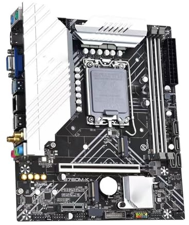 Scheda madre Scheda madre Fit For Jingsha B760M-k 13a generazione CPU 1700 pin computer desktop M2 versione wifi 12a