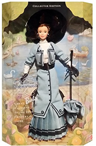 Promenade in The Park Barbie Doll Collector Edition - Great Fashions of 20th Century 1910's - 1st in Series (1997)