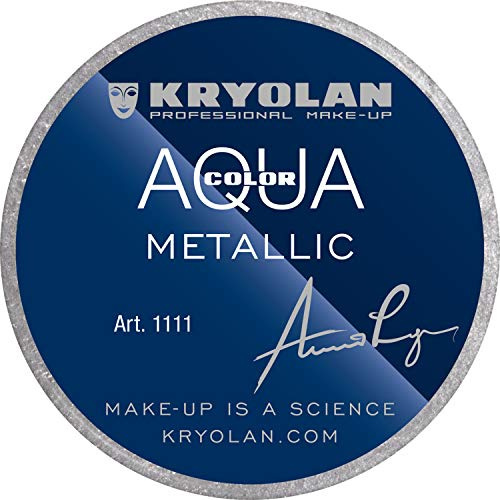 Makeup KRYOLAN AQUACOLOR 8 ml METAL ARGENTO