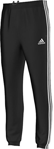 adidas Performance Herren Essential Tricot Tapered Joggerhose, Herren, schwarz/weiß, Small