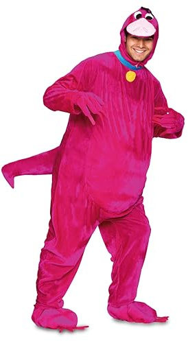 Fyasa 706410-t04 Dino Kostüm, groß, Rose, L