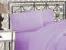 Elegant Comfort TM Luxuriöses Bettwäsche-Set aus ägyptischen DREI Linien, Bestickt, weich, Premium-Hotelqualität Modern King Lavendel