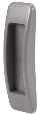 Self Adhesive Pull Handle Glue-on Door Handles for Kitchen Cabinet Door Window ABS Plastic Grey 1 Pair