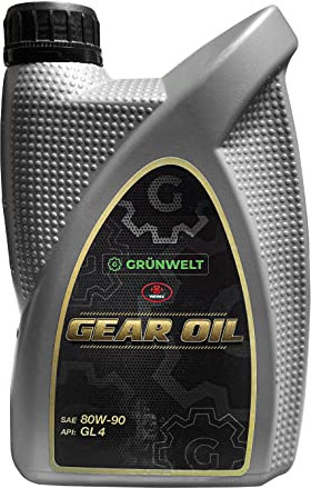 Grünwelt 80W-90 Getriebeöl Öl 1 L Motorhacke Bodenfräse Gartenhacke Gartenfräse