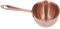 Milk Chocolate Pan, Hot Oil Saucepan Stainless Steel Ergonomic Portable 2 Spouts for Cooking for Soap Rose Gold