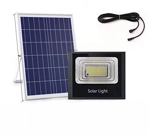 Pilipane Solarleuchten für den Außenbereich,LED-Solarlampe, hohe Helligkeit, integriert, automatische Batterie, Solar-Wandleuchte mit Solarpanel, für Courtyard Road Garten Garage Veranda (LED500 W)