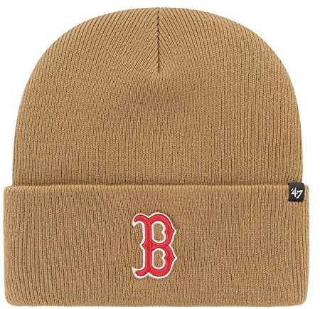 '47 Brand Beanie Wintermütze - Haymaker Boston Red Sox Camel