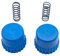 Husmax Pomo de cabeza recortadora 537338701 Spring 537338801 para Husqvarna T25 T25B McCulloch P25 Cabezales de corte avanzados (paquete de 2)