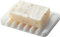 Silicone Soap Dish with Drain for Shower Bathroom Bar Soap Holder, Self Draining Drying Tray - White