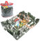 Spielfiguren Set von Armee Soldaten Figuren Militär Mini Soldaten Figuren Spielzeug Set Plastik Panzer Flugzeuge Flaggen Schlachtfeld Soldatenfiguren Spielzeug Militärspielset für Kinder Jungen