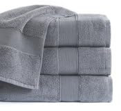 generisch ★ Handtuch mit Namen Bestickt ★ Duchtuch ★ Geschenk ★ Badetuch ★ 600 g/m2 ★ (Mittelgrau, 70x140 cm)